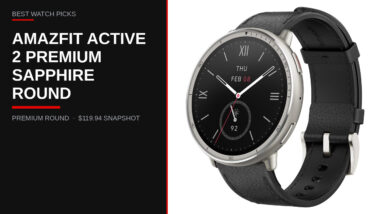 Amazfit Active 2 Premium Round review — Best Watch Picks