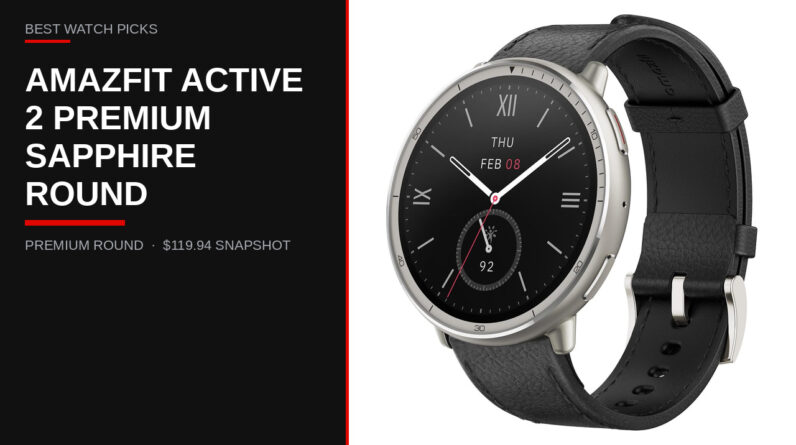 Amazfit Active 2 Premium Round review — Best Watch Picks