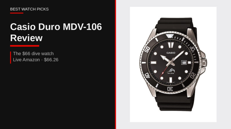 Casio Duro MDV-106 review — Best Watch Picks