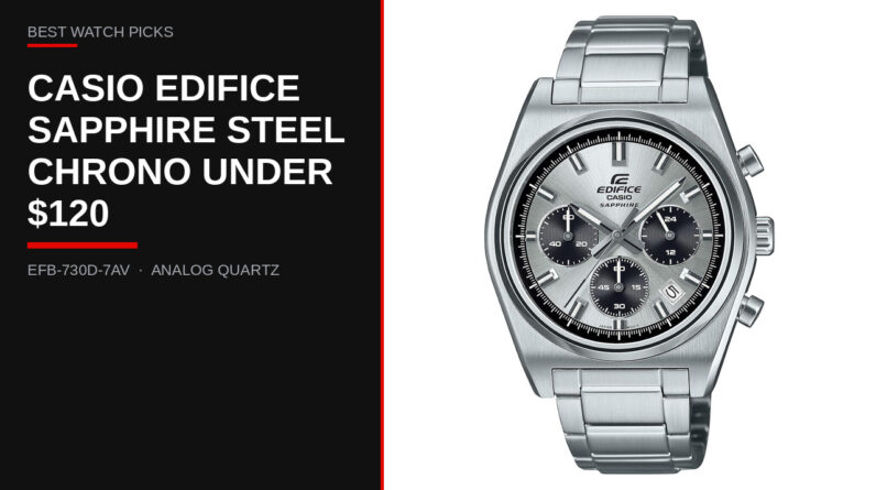Casio Edifice EFB-730D-7AV review — Best Watch Picks