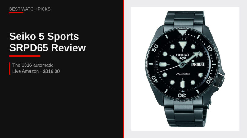 Seiko 5 Sports SRPD65 review — Best Watch Picks