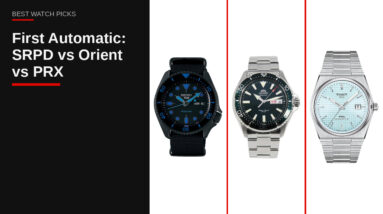 How to Pick Your First Automatic: Seiko 5 SRPD vs Orient Kamasu vs Tissot PRX