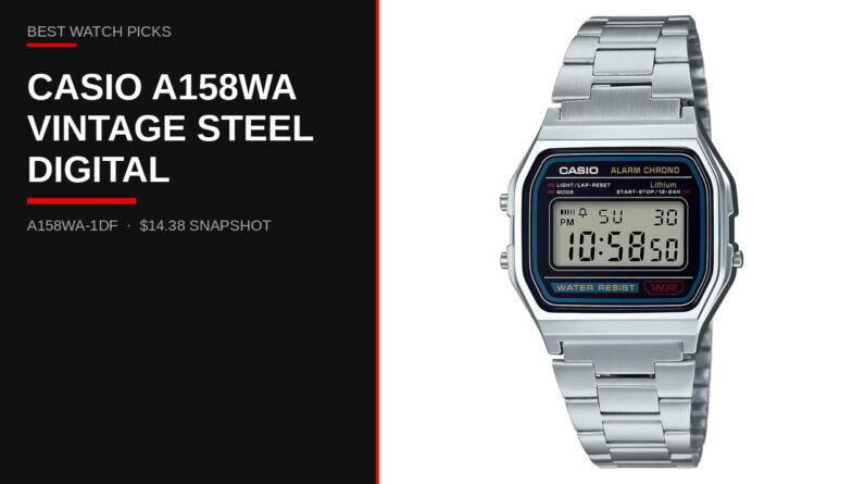 Casio A158WA review — Best Watch Picks