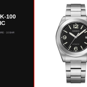 Casio CMK-100 Puts a Titanium Automatic Outside Edifice