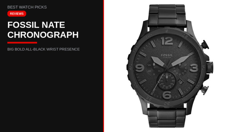 Fossil Nate Chronograph Review and Why This Big Bold Chrono Still Earns Wrist Time
