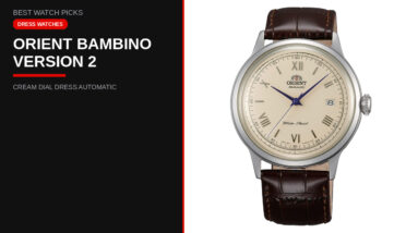 Orient Bambino Version 2 Review: The Cream Dial Dress Automatic On Amazon